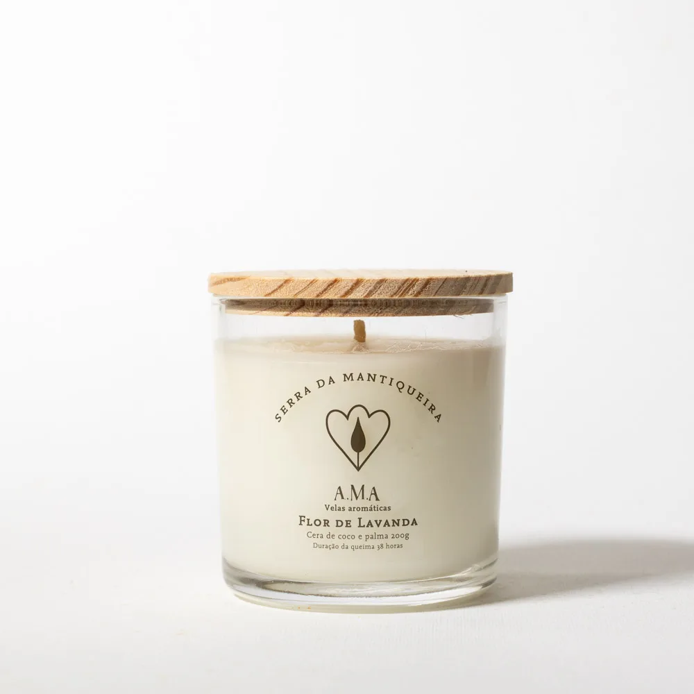 Vela Copo 200g - Flor de Lavanda - Image 4