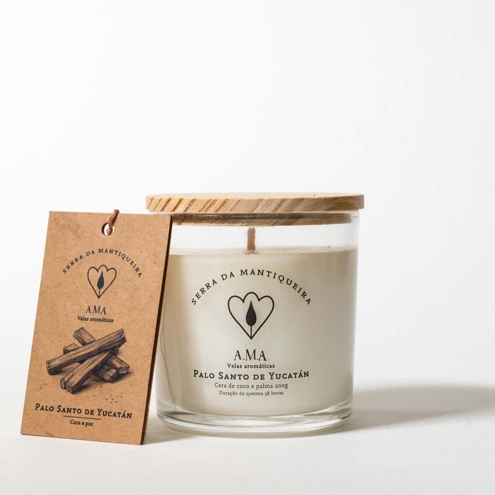 Vela Copo 200g - Palo Santo de Yucatán
