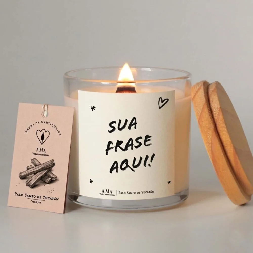 Vela Aromática Grande Custom