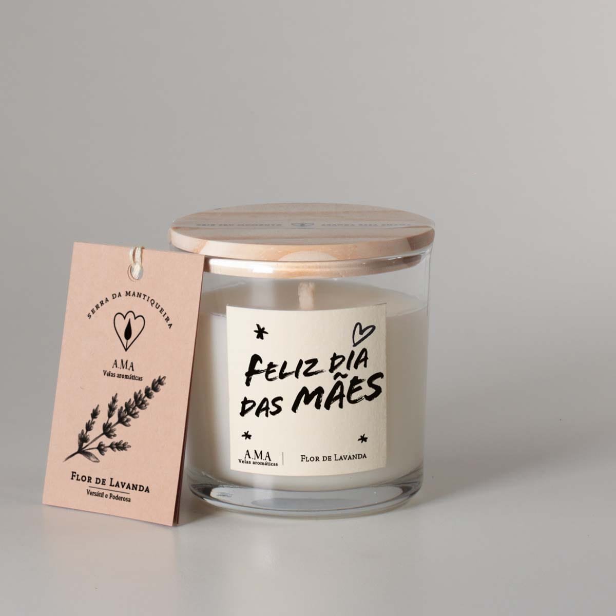 Vela Aromática Clássica Feliz dia - Imagem 4