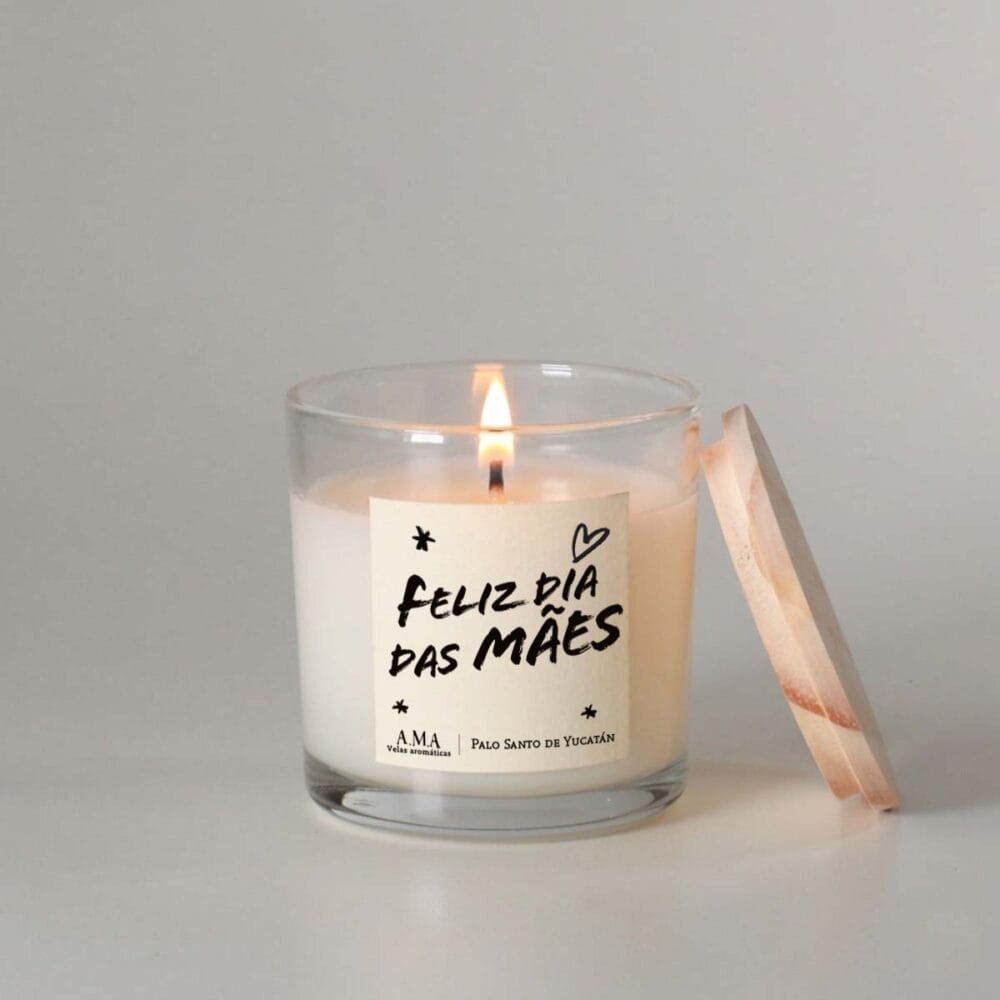 Vela Aromática Clássica Feliz dia
