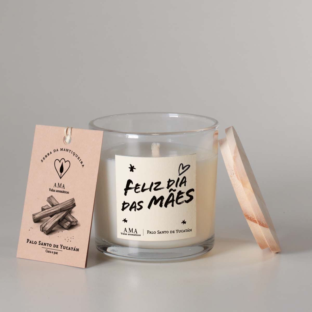 Vela Aromática Clássica Feliz dia - Imagem 5