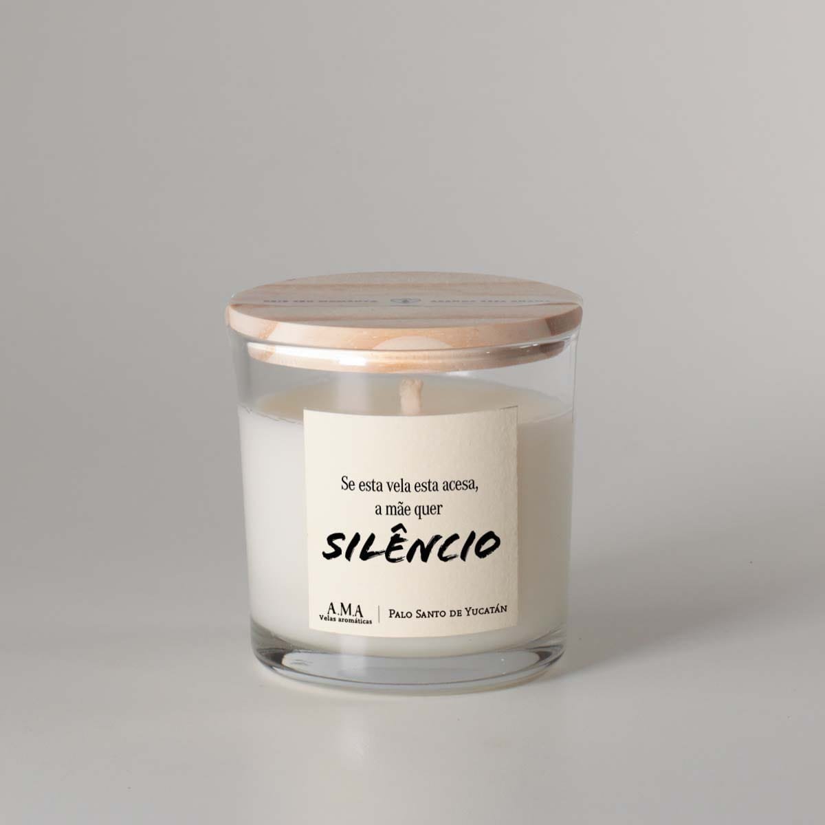 Vela Aromática Clássica Silêncio