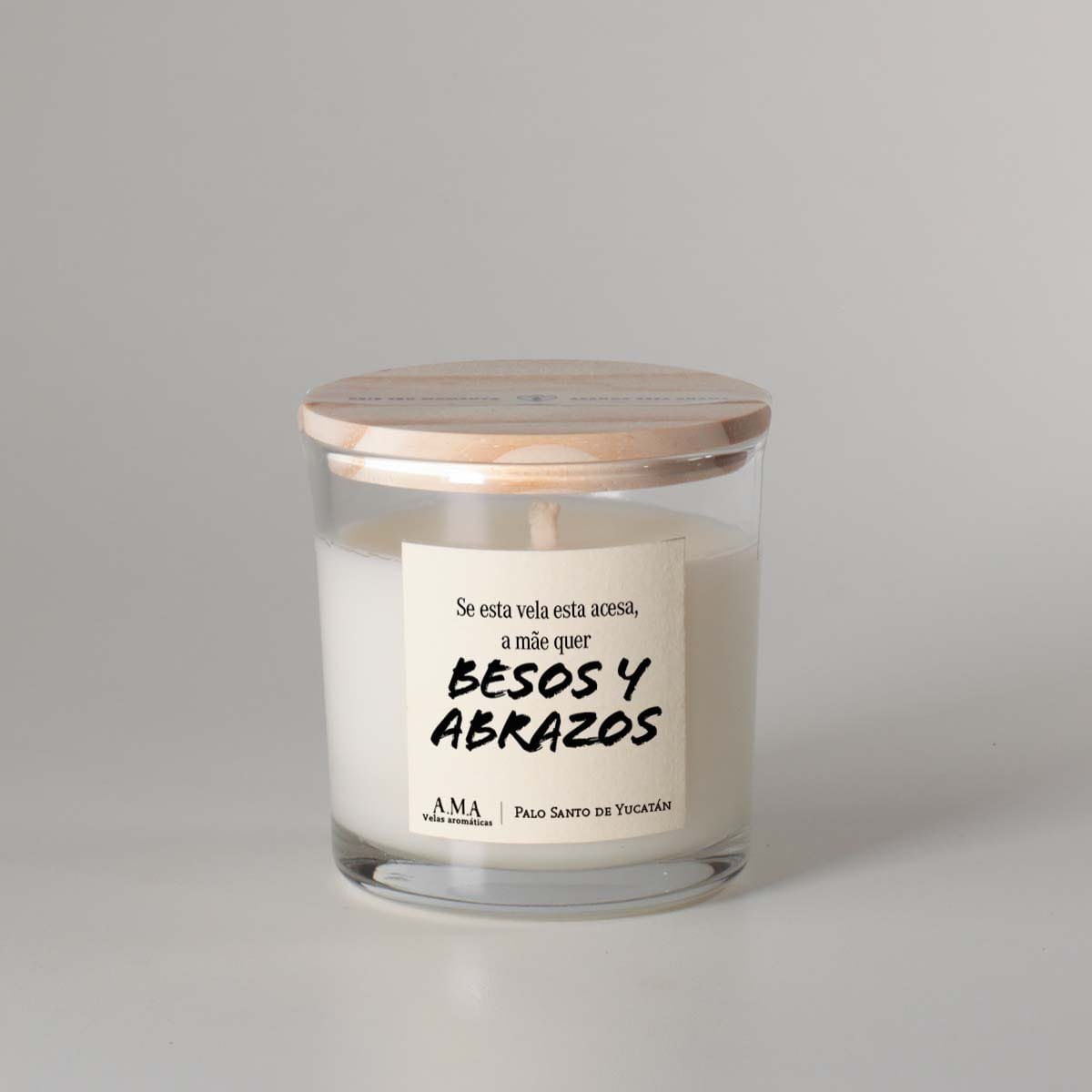 Vela Aromática Clássica Besos y Abrazos