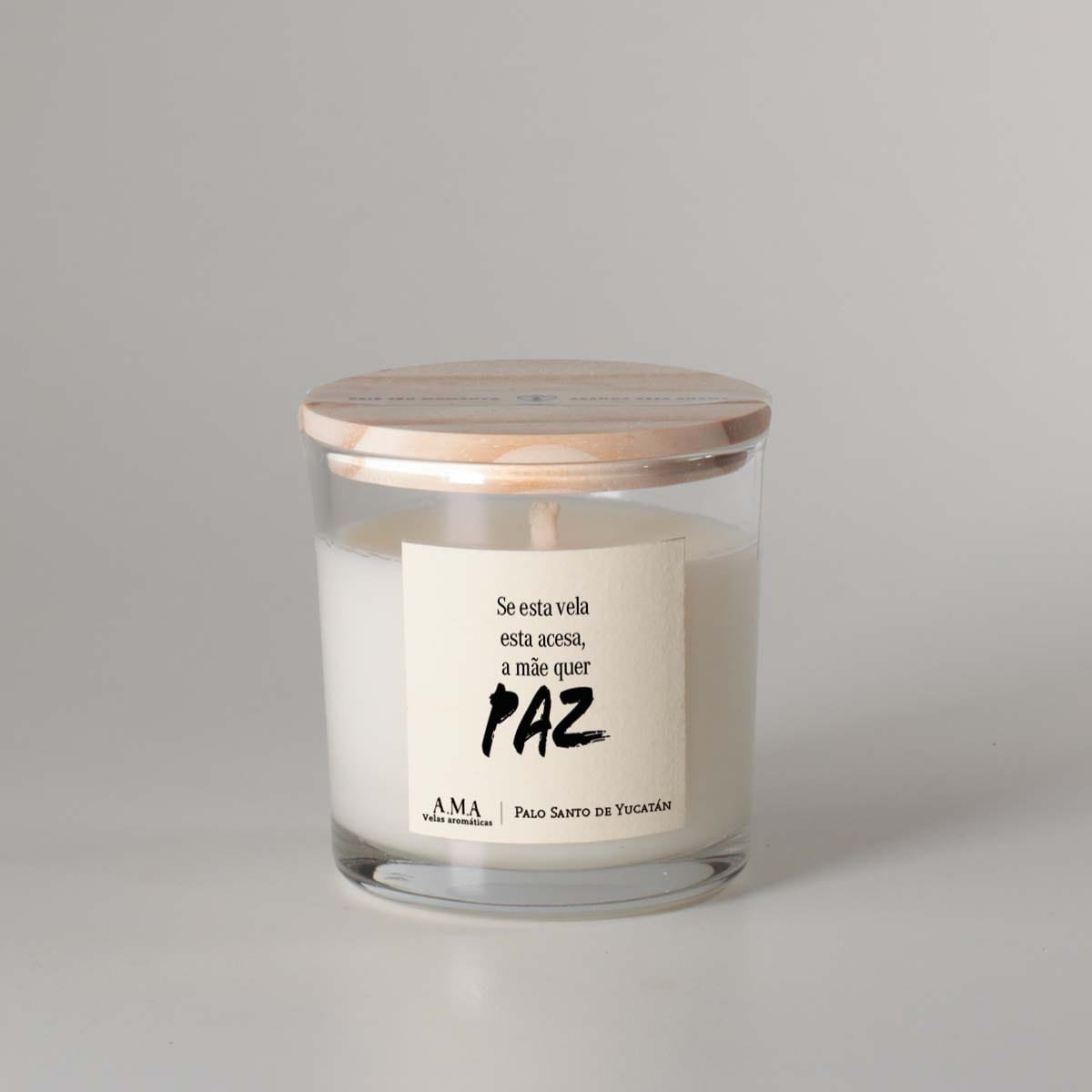 Vela Aromática Clássica Paz