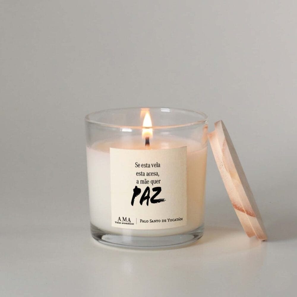Vela Aromática Clássica Paz