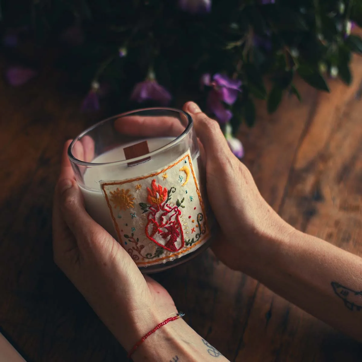 Vela Aromática Grande Lindo Caos - Imagem 2