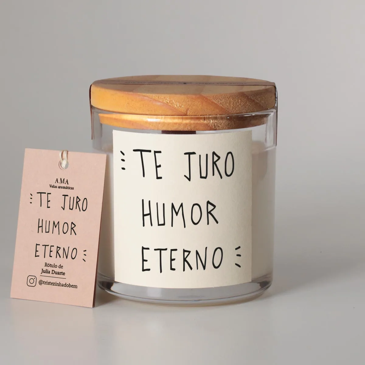 Vela Aromática Grande Humor Eterno - Imagem 2