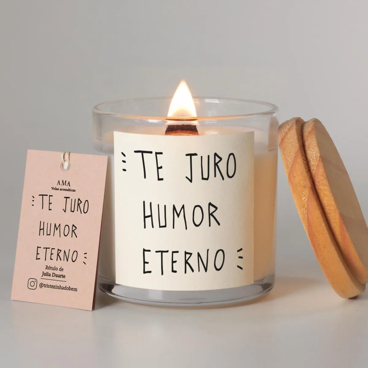 Vela Aromática Grande Humor Eterno