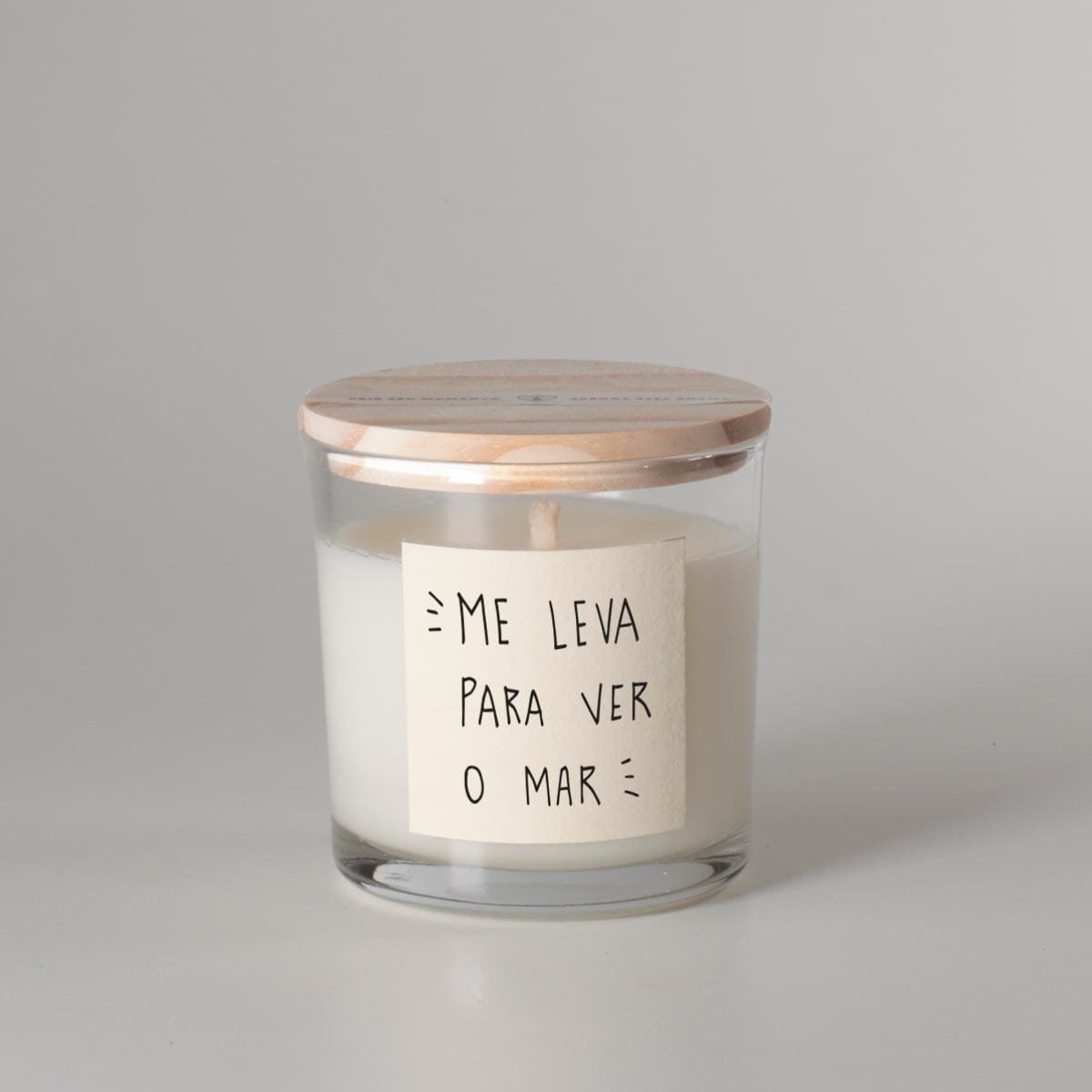 Vela Aromática Clássica Para o Mar
