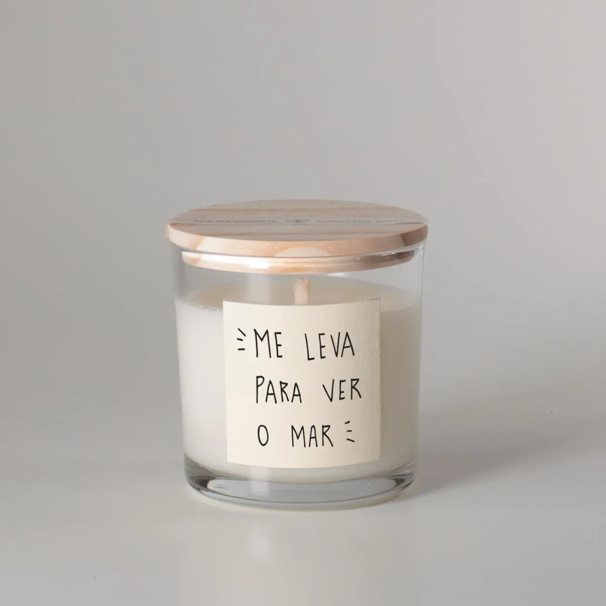 Vela Aromática Clássica Para o Mar