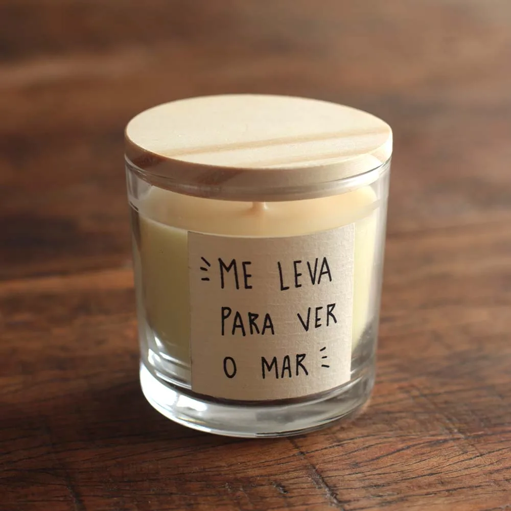 Vela Aromática Clássica Para o Mar - Imagem 5
