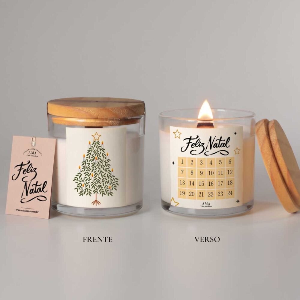 Vela De Natal Advento Mágico